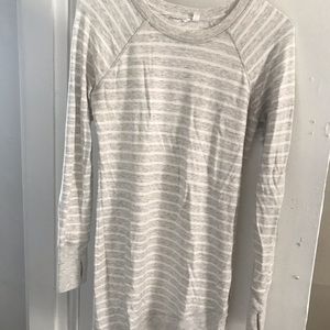 Athleta Striped Sweater Dress
